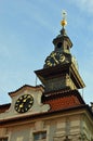 Jewish Town Hall Clocks Prague